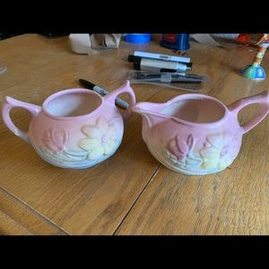 HALL Cream & Sugar bowls‼️ Very Beautiful